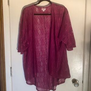 LulaRoe sheer shrug